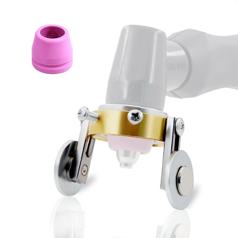 BDR AG-60 Slotted Cup Roller Guide Wheel Spacer Stand-off for CUT50 CUT50D Cut50DP Cut60 LGK60 Plasma Cutter AG60 / SG55 Plasma Cutting Torch Consumables 1PK - Image 1
